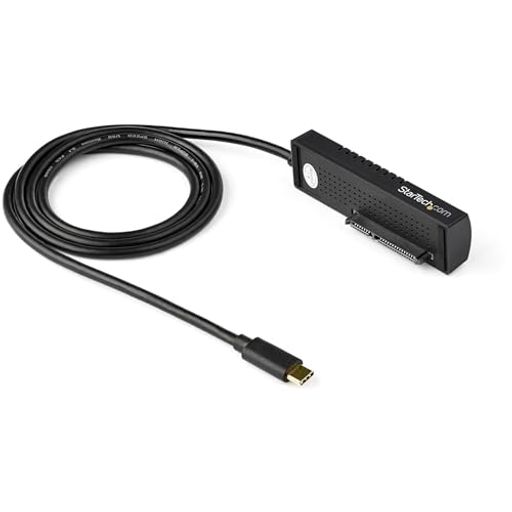 StarTech USB-C - SATA変換アダプター 2.5 3.5インチSATAドライブ対応 USB 3.1(10Gbps)準拠 USB31C2SAT3