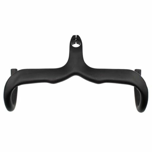 一体型ハンドルバー素材:カーボンファイバー、カーボンロードバイクハンドルバー超軽量で耐久性。外観:3K光沢/3Kマット、カラー:ブラック/レッド、ハンドルバー幅:380/400/420/440mm、ステム長:90/100/110/120mm、フォーク直径:28.6mm(1-1/8インチ):140mm、リーチ:75mm。 内部ルーティングを備えた一体型カーボンハンドルバーは、ブレーキラインを保護し、日常の摩耗を軽減し、事故の発生を減らし、より安全な乗り心地を提供します。 カーボンロードバイクハンドルバーは正しく組み立ててください。ネジは規定の締め付けトルク(4N・m)に従って締め付けてください。カーボン製ですので、手で締めて本体を支えることをお勧めします。これらのプリセットハンドルバースピードメーターホルダー取り付けネジは、スピードメーター/ストップウォッチホルダー(別売り)と一緒に取り付けることができます。 このスタイルは、現代のロードレーシングバイクの標準的な形状の1つです。そのねじれはブレーキシステムに合わせて特別に調整されています。