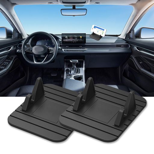 JnTech2枚スマホホルダー車スマホスタンドスマホスタンド車スマートフォンホルダー車載ホルダーシリコンシリコンスマホ車載ホルダー携帯車載GPSホルダー滑り止め120°固定水洗い可能簡単…