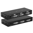 【4K安定版】DVI分配器1入力2出力同時出力SP12DDVIスプリッター2分配2分歧2画面2出力SPLITTEREDIDコピー機能付き2モニター同时出力分岐PC用ノートパソコン入力TVモニタープロジェクター出力