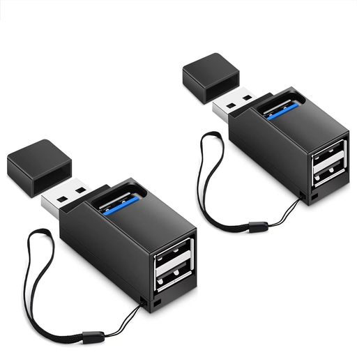 LeTradeJPセットUSBハブ3ボルト超小型USB3.0+USB2.0コンボハブパワーパワーパワーパワー拡張USBハブ高..