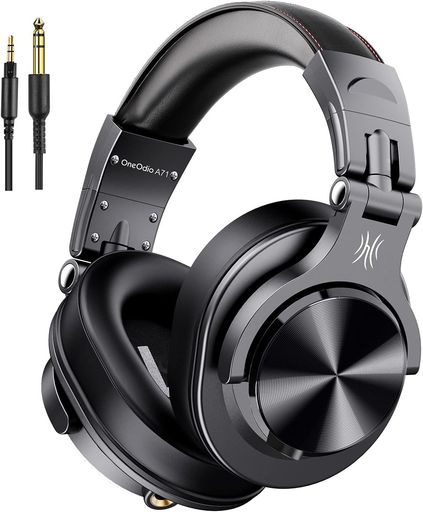 OneOdioA71ヘッドホン有線50mmドライバーモニターヘッドフォンオーバーイヤー6.35&3.5mmジャック密閉型楽器練習ミキシング音楽映画鑑賞携帯電話PCMP3/4用