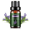 HANOLLY エッセンシャルオイル ラベンダー アロマオイル 10ML 精油 天然100% 選べる アロマ 加湿器 ギフト