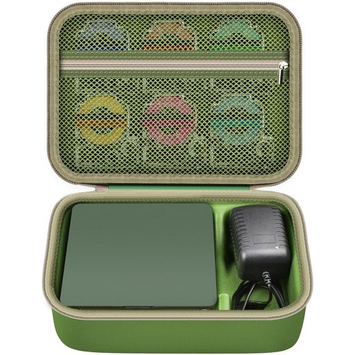 保管ケースキングジムのラベルプリンター「テプラ」PROSR-MK1に対応テプラPROACアダプターとテープカートリッジ用トラベルケース(ボックスのみ)