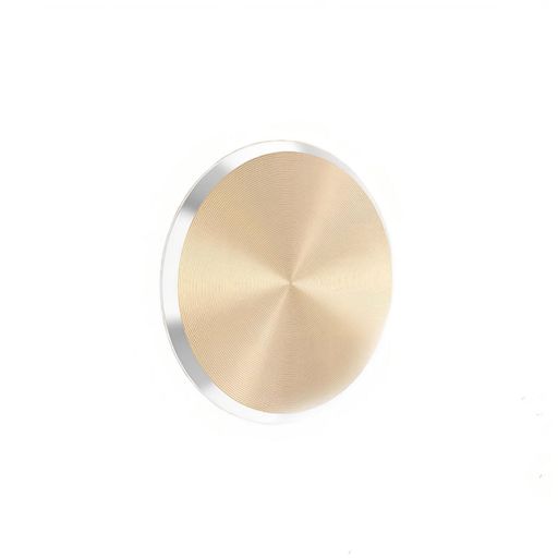 YOREMEIスマホメタルプレート1枚丸型マグネット式スマートフォン用金属プレート携帯電話用プレートスマホ車載ホルダー金属プレート車用磁石シール極薄交換用プレート強力な3M接着剤取…