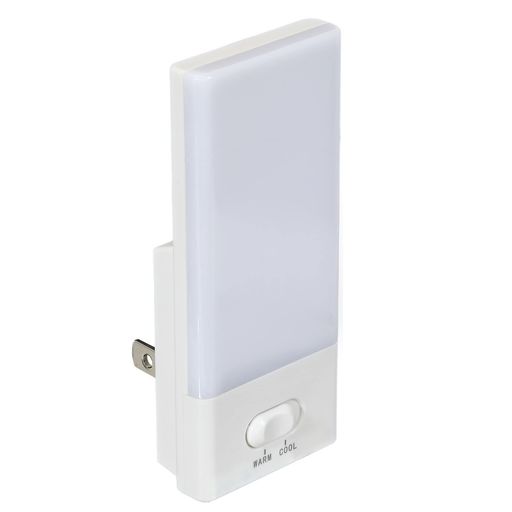 エルパ (ELPA) LEDセンサー付ライト (白色・電球色/ホワイト/サービスコンセント付...