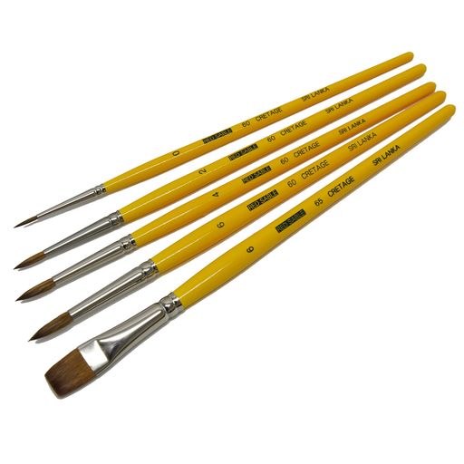 アルテージュ クレテージュ水彩筆 5本組 170350