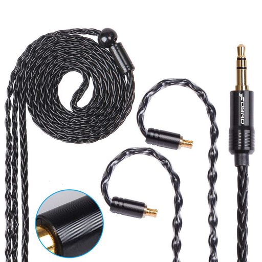 現在、いろんな挿抜式イヤホンの増加により、外観破損で交換以外に、もっと格好よく、より良い音楽を楽しむために交換しますので、以上のイヤホンケーブルは満足できます。 8芯ケーブルはより良い伝送速度を備え、信号伝送ロスを最小限に抑え音の劣化を少なく、自然な音質をキープ、また、耳掛け設計の上、音楽をよりよく楽しみます。 弊社のケーブルプラグは特別な処理で、CDテクスチャがあり、さらに光沢感があります。外観も格好よくてイヤホンがとても高級に見えます。 いくつかの色とさまざまなコネクタを選択でき、さまざまなタイプの組み合わせが可能です。 このケーブルは長時間使用するのに快適で、破損するのは簡単ではありません。