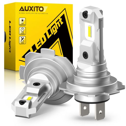 【無極性&amp;取り付け簡単】AUXITO H7 LEDバルブはハロゲンと1:1ミニサイズ、最新オールインワンの設計を採用し、無極性、アダプターも不要なので、あなたはいろいろな取り付け問題から離れることができます。一切の加工必要がありません。 【明るさアップ&amp;新基準車検対応】AUXITO H7 LEDロービームバルブは8つのCSPチップを搭載、6500Kクールホワイト、純正ハロゲンバルブの約2倍の明るさアップになります。路面と側道の障害物を見やすくし、より遠くを見ることができます、夜間の視認性を向上させます。キレイなカットラインも実現、新基準車検のすれ違い光軸にも対応(※ご注意※ 本品は汎用品の為、車種側のリフレクターに依存する形となりますので、照射の形状は車種により異なる場合がございます。また、車検に関しては、地域により検査員の基準が異なる場合がございます。)!! 【優れた配光性能&amp;光軸調整フリー】AUXITO H7 LEDハイビームバルブは、1:1ハロゲンビーム設計と超薄型チップ銅板を使用して、360°全方位照射できて、ムラのない美しい光を実現しています。