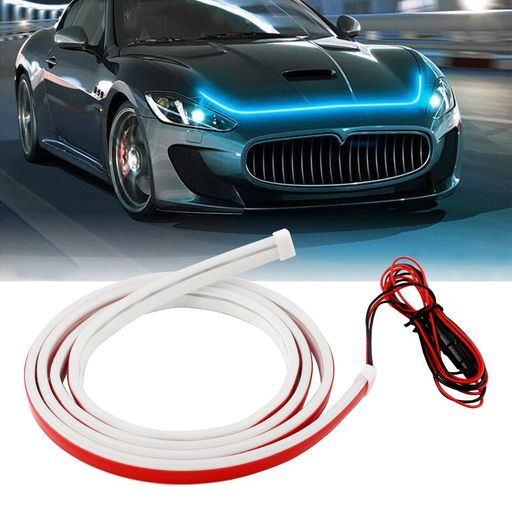 CatlandテープライトLEDアイスブルーLEDテープランプ車12Vイルミネーショングリルランプデ