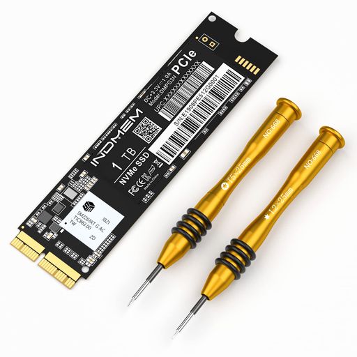 INDMEM 1TB NVME PCIESSD MACpAbvO[hLbg phCo[t Ήf MACBOOK PRO RETINA LATE 2013-MID 2015 MACBOOK AIR MID 2013-2017 IMAC