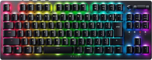 レイザー DeathStalker V2 Pro Tenkeyless JP Linear Optical Switch テンキーレス ゲーミングキーボード 薄型オプティカルスイッチ ワイヤレス 2.4GHz Bluetooth 有線 Type-C
