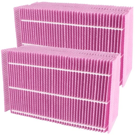 【対応品番】H060525 加湿フィルター 互換品 (非純正) 、ダイニチ 空気清浄機 フィルター、H060519 タイプ抗菌気化フィルターの使い捨てタイプです ブドウ色、2個入り。 【材質とサイズ】材質:レーヨン·プラスチック(ポリエステル)·Ag+抗菌剤。カラー:ぶどういろ,『照明条件により、実物製品の色彩が画像と微妙に異なる可能性がございます』。本体重量:306g/2枚,本体寸法:220*135*88mm(数ミリの誤差がある場合があります。) 【構造の特徴】均等な穴開けパターンによる瞬時吸水。独自開発の峰谷折り畳み構造:山部で水分を保持しつつ谷部で通気性を確保、立体構造が蒸発面積を約2.8倍に拡大(従来品比)。エアコンの乾燥が気になる冬場でも、当商品の立体メッシュが効率的な加湿を実現。就寝中の喉の乾燥を防ぎ、快適な湿度環境を維持します。 【交換目安】:3-5カ月(1日8時間運転、水道水の硬度50mg/L(全国平均値)にて使用した場合))に1回汚れたフィルターを捨てて、新しいフィルターに取り換えるだけ。,吹き出す風が臭う場合は、H060525使い捨て加湿フィルターをお取り替えください。
