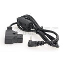 SZRMCCBMPCCBLACKMAGICPOCKETCAMERA用の直角DC2.5X0.7MM電源ケーブルへのDタップ(RIGHTANGLEDC0.7MM)