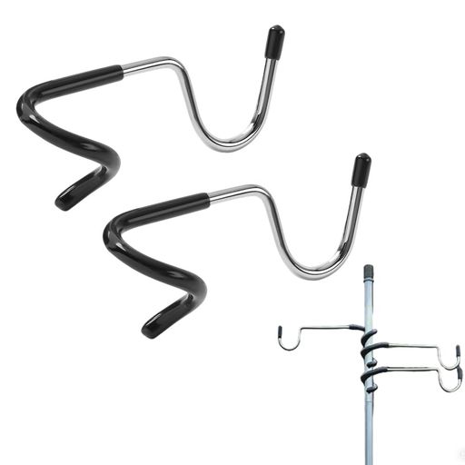 【製品仕様】セット内容:ランタンハンガー 2本、サイズ:約14*5cm、材質:ステンレス+ゴム、重量:約67g/個、 【耐久性のある素材】このランタンフックは滑り止めゴム製で、頑丈で耐久性があり、錆びにくく、破損や変形しにくいです。 滑り止めの部分は回転式のデザインで、適切な重さを掛けると安定します。 多少重いランタンを吊るしても、簡単に落ちることはありません。 風の強い日でも問題なく使用できます。 【取り付けが簡単】S字型フックは工具を使わずにポールや木に簡単に掛けることができ、分解プロセスも同様に簡単かつ迅速で、時間と労力を節約し、頻繁な移動や調整にも適しています。収納時に場所をとらず、持ち運びも簡単です。 【軽くて使い易い】ポールフックは長さ約14cmとコンパクトで軽量なので、収納場所に困りません。 キャンプに最適で、ターポリンポールに取り付けてランタンや蚊取り線香を吊るすのに使えます。 【幅広い用途】アウトドアキャンプ、旅行、ハイキング、釣り、パーティー、庭の装飾、ピクニックなどに適しています。
