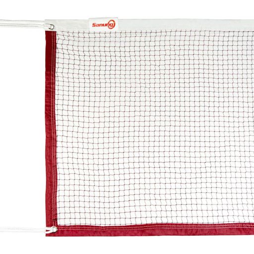 優れた耐用性:Sanungバトミントンネットはポリエステル素材を使用し、磨耗に耐えられる性能と弾力性が非常に優れていて、激しい衝撃と圧力を耐えられます。トレーニングや試合中、選手に優れた耐用性能を提供でき、頻繁に交換しなくても大丈夫で、お財布に優しいです。 精緻な縁処理:バトミントン網の使用寿命を高めるため、ネットの4面を細かい縁処理をしました(上の縁は白で、サイドと底部の縁は赤です)。長時間の使用により縁の破損や糸抜きを有効に防止可能。 強大な安定性:トレーニングと試合中に、バトミントンネットの安定性が非常に重要です。そのため、こちらの網は4つの金属製穴を配置しました。同時に紐が4本付きで、穴を通してネットを固定できます。強めの衝撃を受けても網の安定を保持可能。 室内室外使用可能:こちらのバトミントンネットはどんな天気でも使用可能、屋内も屋外も取り付け可能で、雨の日もスポーツを楽しめます。 持ち歩き&amp;保存簡単便利:持ち歩き・収納の便利のため、こちらはポータブルファスナー手提げバッグを用意しました。持ち歩きと保存は簡単便利になりました。
