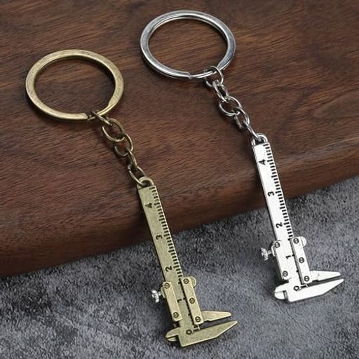 Refoinerノギス小型キーホルダー2個入ミニノギスデジタル0-40mm高精度内径測定外径測定軽量 ...