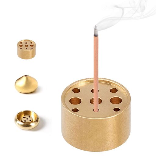 お香立てミニお線香立て真鍮の香炉ポータビリティ耐久性多機能喫茶店茶道書斎喫茶店癒やし香炉インテリ..