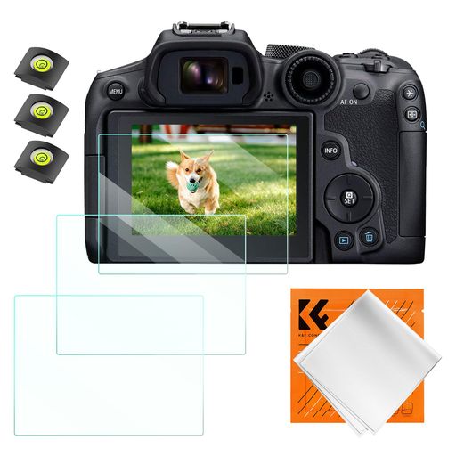 K&FConceptガラスフィルム(3枚セット)対応EOSR6IIR6R7高透率9H強化ガラス耐衝撃飛散防止自动吸着カメラ用保護フィルムスクリーンプロテクターカメラ用アクセサリー