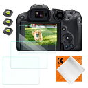 K&FConceptガラスフィルム(3枚セット)対応EOSR6IIR6R7高透率9H強化ガラス耐衝撃飛散防止自动吸着カメラ用保護フィルムスクリーンプロテクターカメラ用アクセサリー