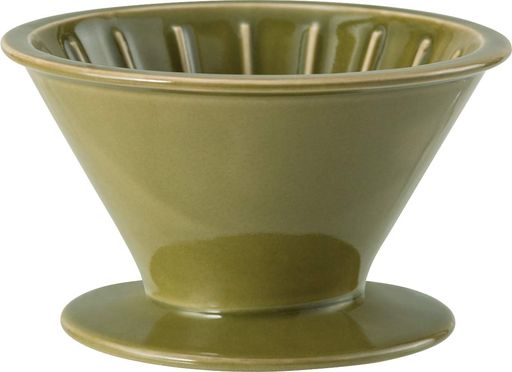 西海陶器波佐見焼「essence(エッセンス)」esドリッパー織部釉径12x7.5cm