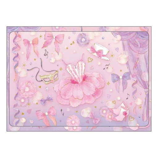 たけいみき[手紙セット]ミニレターセット/スミレ色のステージ