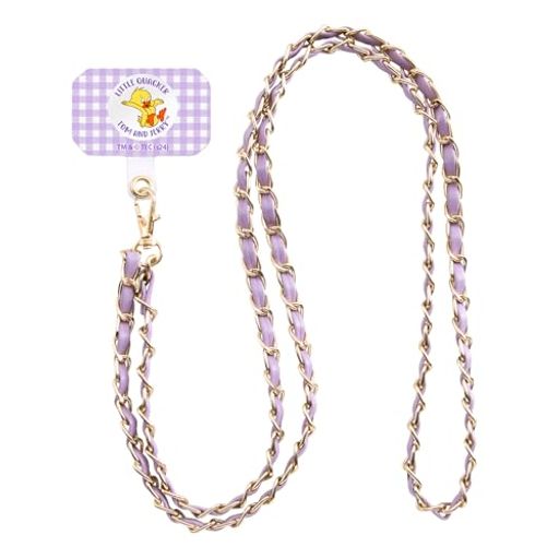 イングレムショルダーストラップストラップホルダーセットトムとジェリー各種スマートフォン対応落下防止ストラップショルダートム&ジェリートムジェリTomandJerryクアッカー_パープル(2)