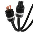 MONOSAUDIO13AWG純銅HIFIオーディオ電源ケーブル125V/15AACC13プラグオーディオ用電源コード音質向上音響パフォーマンス向上編組スリーブ黒拡張可能