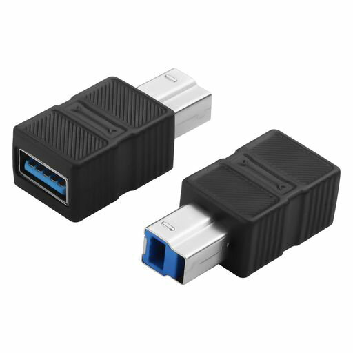 Other - CERRXIANUSB-AからUSB-B変換アダプター3.0対応ホスト、ハードディスクボックス、プリンター接続用2個(USB-AメスtoUSB-Bオス)