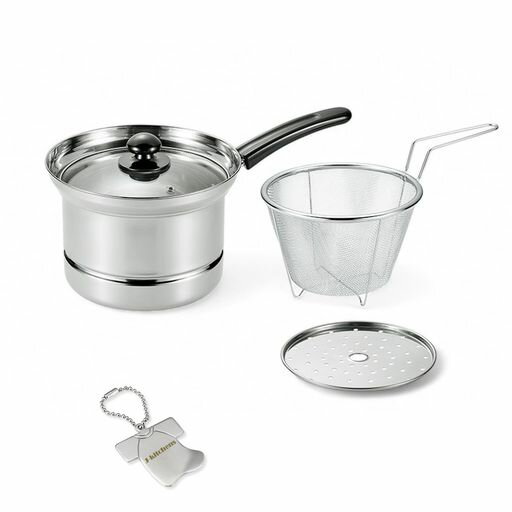 Sauce Pans - J-kitchensクックライフ片手鍋ステンレス製毎日使える18cm深型錆びにいガスIH対応オリジナルタグ付