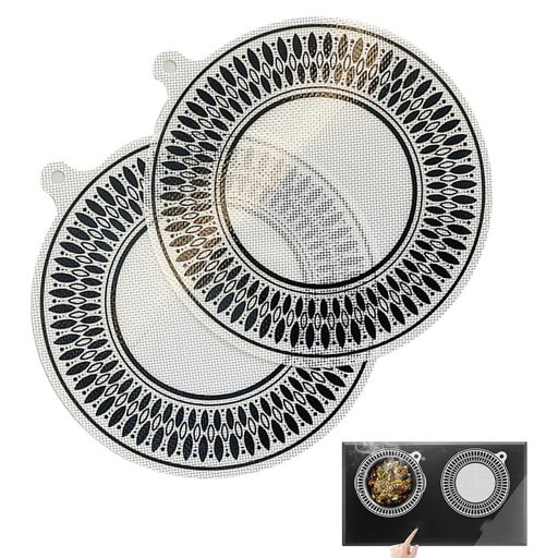 ZJYCLYihマットihクッキングヒーターマット断熱マット保護マッ焼け焦げ防止水洗い薄い傷防止シリコンマット断熱パッド2枚入り