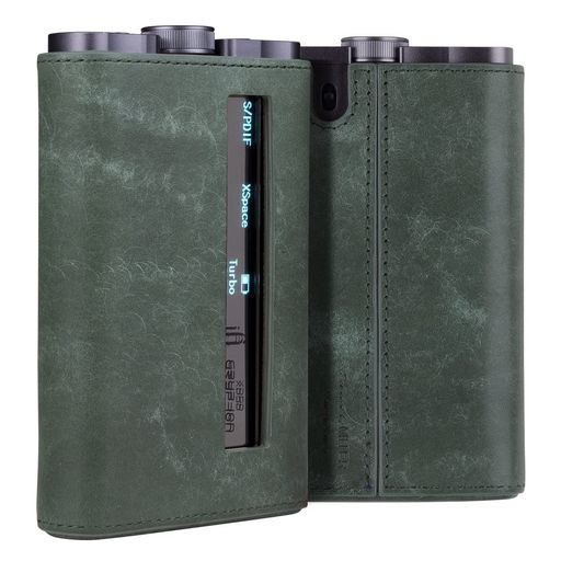 MITERケースForiFiAudioxDSDGryphon/GryphonProグリフォン用カバープロテクター手作りレザーケースGryphoncover(Green)