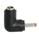 90度角度DC電源コネクタアダプター3.5X1.35MMベンドオスプラグから2.1X5.5MMメスジャックカプラーコンバーター用ラップトップCCTVカメラストリップ照明、10個