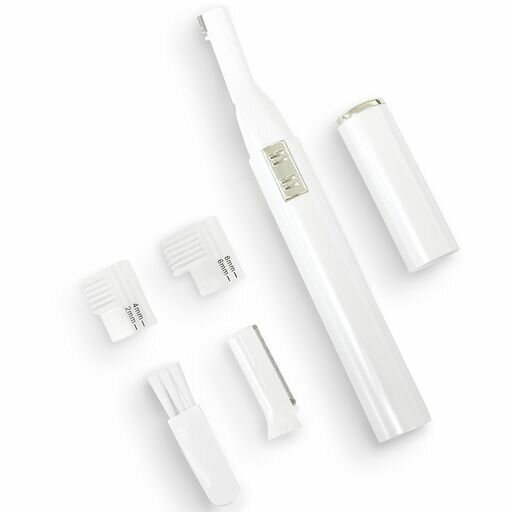 ロゼンスターフェイスシェーバーレディース顔眉毛眉用5mm刃/顔用25mm刃4段階マユコ...