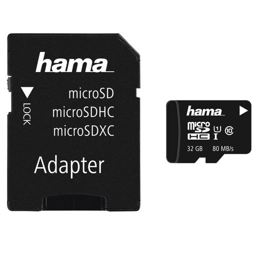 microSDHCは高画質で最高のデータ転送速度を保証します。