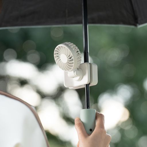 ViSSKO扇風機小型クリップハンディファン日傘360°調節可能USB-C充電式超軽量携帯扇風機クリップ式卓上かばんパソコンミニサイズ4way手持ち扇風機風量3段階調節通勤、登山、オフィス持ち運…