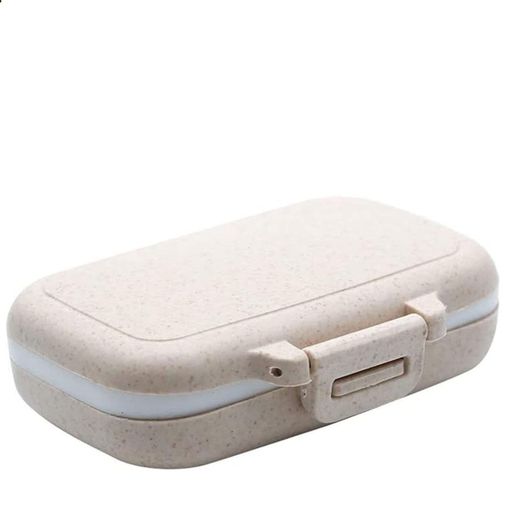 【安全材料】トランクは天然穀物繊維で作られ、BPAを含まず、環境に優しく耐久性がある。薬の容器に小麦の香りがする。材料は安全で毒性がなく、人体と環境に有益である。 【携帯用薬箱】薬箱はスペースを取らず、財布やポケットなどの箱に入れるのに理想的です。週に1日3回に分けることができるので、薬の種類を細かく分けることができます。旅先への常備薬の持ち運びに便利な薬箱です。毎日自分の薬を思い出すのに役立ちます。 【密封性が良い】箱体の活動場所にはシリコン密封材を使用する。耐水性、気密性、耐湿性に優れ、湿気やホコリの侵入を心配する必要がありません。また、携帯用薬箱の蓋部分にはファスナーが付いており、内容物がこぼれない構造となっている。 【取り外し可能設計】錠剤カートリッジ仕切り板とシリコンシールリングは取り外し可能で清潔である。仕切りは自由に分解・組み立てることができ、3つの部屋、2つの部屋、1つの部屋に分けることができるので、より大きなものを収納することができます。 【実用的で便利】手のひらサイズで持ち運びに便利。旅行、通学、仕事、出張などに最適で、小物や薬品の収納に適しています。