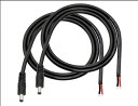 CYDDCプラグ5.5MMX2.1MM5A12V長さ1MDC電源ケーブルDCジャック多重保護純銅芯耐摩耗CCTVシステムLEDテープ用4本セット