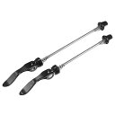 XAUTOHAUX自転車用クイックリリースアクスルスキュワーレバーフロントリア自転車アクスルホイールハブ143mm173mm黒いMTBマウンテンロードバイク用1ペア