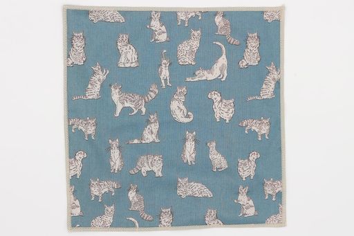 サイズ:20x20cm 製品生産国:日本 表面はリバティプリント生地を使い、裏面にワイピングクロス生地を使用しています。 縁のメロー巻きがアクセントです。 裏面の色は柄によって異なります。柄の出方が商品によって異なります。
