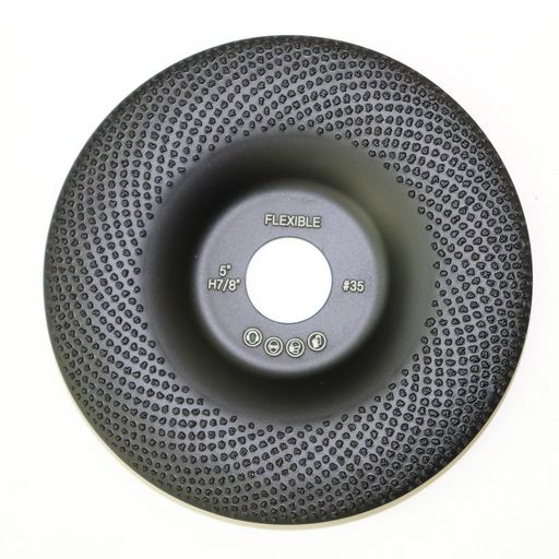Rakuten - Flexible125mmダイヤモンドカップ研削盤ホイール真空環境下での分子焼結技術による研削研ぎ除去研磨汎用的なもの韓国産(125mm140g超軽量)