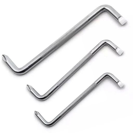 仕様:ドライバーセットには3種類のサイズがあり、3つのモデルからお選びいただけます。 高品質の素材:高品質の鋼で作られ、耐腐食性、錆びにくい、高硬度だけでなく、良好な靭性。 使いやすい:ローレットハンドルで滑りにくく、人間工学に基づいて設計されたハンドルで、簡単に操作できます。 ユニークなデザイン:デュアルヘッドデザインを採用し、一方はマイナスドライバー、もう一方はプラスドライバーで、異なる使用要件を満たすことができます。 狭いスペースに適しています:高トルク、省力化操作を採用し、一般的に自動車、DIYツール、エレクトロニクス、家電修理、狭いスペースに適して使用されます。