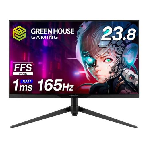 ゲーム * パネルタイプ:23.8型 FFSパネル(ノングレア) * 最大表示範囲:527.04x296.46 (mm) * 最大表示解像度:1920 x 1080 (フルHD) * 画素ピッチ:0.2745(H)x0.2745(V) (mm) * 最大表示色:1677万色相当(疑似フルカラー) * 標準視野角度:上下178° 左右178° * コントラスト比:1100:1 * (DCR機能オン時:80、000、000:1) * 輝度:250cd/m2 * 応答速度 ・OD-オフ時:7.5ms(GTG) ・OD-オン時:5ms(GTG) ・MPRT-オン時:1ms * 水平周波数 ・30kHz~180kHz(HDMI) ・200kHz~200kHz(DisplayPort) * 垂直周波数 ・48Hz~144Hz(HDMI) ・48Hz~165Hz(DisplayPort) * HDCP対応:YES