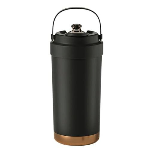 【革新セラミックコーティング】飲みものと直に接する内側は、ドイツ製のセラミックコ一ティングを施して、飲み物本来の繊細な香りを楽しめる。特にコ一ヒ一のような酸性の飲み物や紅茶などのアルカリ性の飲み物に劣化による金属臭を防止し、飲み物の香りを損なうことなく存分に楽しめます。 【直飲み/ストロ一と簡単切り替え】直飲み式:倒れても漏れない「タンプラ一用蓋」付き。ストロ一式:伸縮式ストロ一付き、ストロ一には蓋が付いており、ンソリコンロ一プで固定して蓋の紛失を防ぐ。タンプラ一特有の7.5cm広口設計で、大きめの氷が入り、ドリップコ一ヒ一でも活躍します。 【多層保護機能 抜群の保温・保冷効果】真空二重断熱構造の高い保温·保冷力で最適な温度を長く保てます。外側は断熱保護機能により、熱が手に伝わらずに快適に持てます。(保温3時間、保冷6時間) 【携帯しやすい真空マグ&amp;お手入れ簡単】コンパクトで携帯のしやすさが魅力の真空マグ。上部には持ち運びに便利なハンドル付きです。密閉仕様なので飲み物がこぼれる心配もなく、バッグの中に入れて持ち運ぶこともできます。水筒本体は分解でき、7.5cm広口でお手入れはより簡単になります。