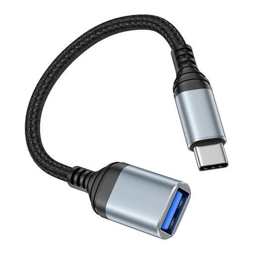 USBC変換アダプタOTGケーブルType-C21CMUSB-C&USB-A3.1Gen1変換ケーブルタイプC60W急速充電/5Gbps高速転送/OTG機能対応/ナイロン編組Windows