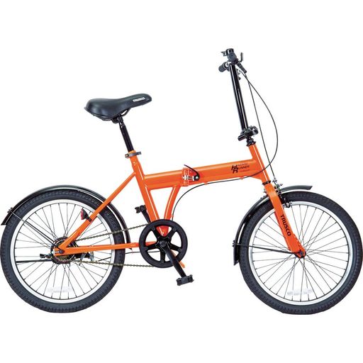 トラスコ中山(TRUSCO)構内・災害時用ノーパンク自転車”ハザードランナー”オレンジ20インチTHR5520