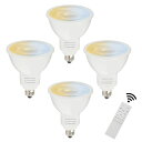 E11LEDスポットライト5W調光調色LED電球50W形相当リモコン付き2.4GHZ無線式遠隔操作電球色昼白色昼光色常夜灯PSE認証済み450LM玄関廊下高輝度省エネ4個入り日本語取扱説明書電池含まず