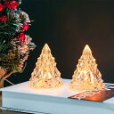 LanitoクリスマスランタンLEDキャンドルライトイルミネーションライト2個セットナイトライトベッドサイドランプミニデスクライト暖かい白クリスマスツリーランプ...