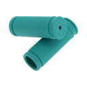 BULLSPANN2個自転車グリップ85MM人間工学設計ゴム子供用自転車グリップ安全衝撃保護付き三輪車子供用バランスバイク用レイクブルー
