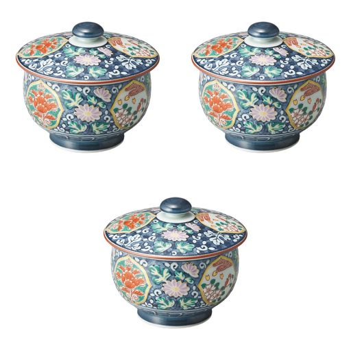 3個セット古伊万里木甲蓋付汲出[9.5x8cm]|蓋付煎茶(有田焼)波佐見焼セトモノホンポ(Setomonohonpo)